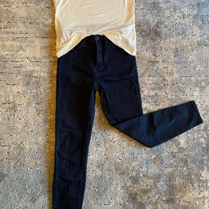 Banana Republic high rise skinny denim